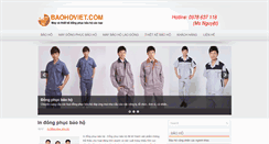 Desktop Screenshot of baohoviet.com